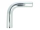 Aluminium Elbow 90° with 60mm Diameter, Mandrel Bent, Polished