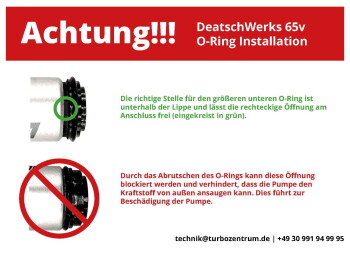 Fuel pump DeatschWerks DW65v Audi TT 8N 1,8T AWD