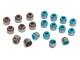 Valve Seals Set (12 pcs) Viton Exhaust 8mm for Audi | VS-VW8E