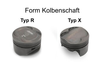 Piston Set (4 pcs) for ACURA B16A DOHC VTEC (82,00mm,...