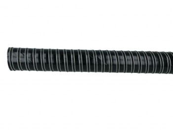 Cold Air Feed Ducting Hose Silicone - 2m length - 25mm, black