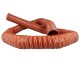 Cold Air Feed Ducting Hose Silicone - 2m length - red, 25mm