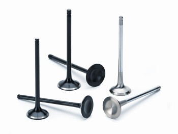 Exhaust Valve Set (8 pcs) 33mm (+1,0) / 104,2mm Black...