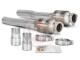 Precatalyst converter kit with 200CPSI Racing catalysts for Audi TTRS 8S