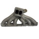 SPA Exhaust Manifold Toyota 2JZ GE - Cast iron - T4 Twinscroll - WG long