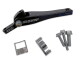 Aluminium torque support + insert for bearing VW Golf 7 R (Version 2)