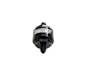 Billet Turbo Oil Feed Filter 44um AN-4 - Black |...