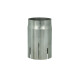Stainless steel pipe sleeve connector for exhaust tubes and mufflers Ø 54 mm (slit and widened on one side)