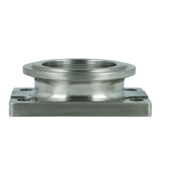 Stainless steel manifold flange adapter T25 to V-Band...