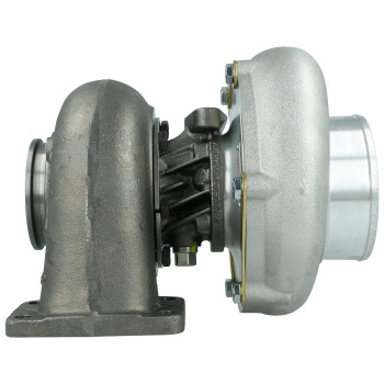 Precision Turbo PT 6766 GEN1 Turbocharger / journal bearing / T3 0.82 A/R / ext. WG. / V-Band outlet / S-cover Highflow / up to 935 HP