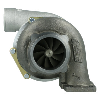 Precision Turbo PT 6766 GEN1 Turbocharger / journal bearing / T3 0.82 A/R / ext. WG. / V-Band outlet / S-cover Highflow / up to 935 HP