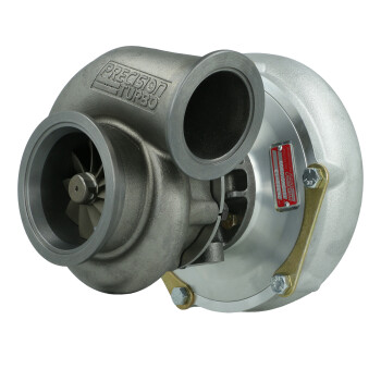 Precision Turbo PT 5862 GEN2 Turbocharger / ball bearing / V-Band 0.64 A/R / ext. WG / V-Band outlet / S-cover Highflow / up to 700 HP
