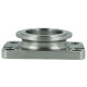 Stainless steel manifold flange adapter T3 to BorgWarner EFR V-Band turbocharger