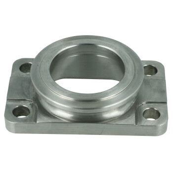 Stainless steel manifold flange adapter T25 to BorgWarner EFR V-Band turbocharger