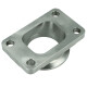 Stainless steel manifold flange adapter T25 to BorgWarner EFR V-Band turbocharger