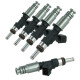Matched set of 4 Bosch fuel injectors - 380ccm - EV14 80mm - with nozzle