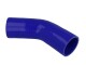 Silicone Elbow 45°, 16mm, Blue