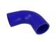 Silicone Elbow 90°, 45mm, Blue