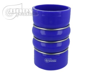 Silicone Coupler - Double Hump, 51mm, Blue