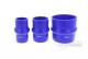 Silicone Coupler - Single Hump, 80mm, Blue