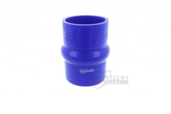 Silicone Coupler - Single Hump, 63mm, Blue