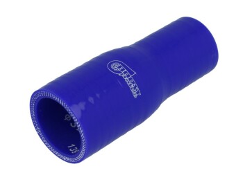 Silicone Reducer Straight, 28 - 22mm, Blue