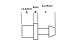Screw-in Adapter22x1,5 to 14mm Push-on Hose Connector