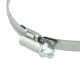 Pack of 5 Hose Clamps - Stainless Steel - 70-90mm