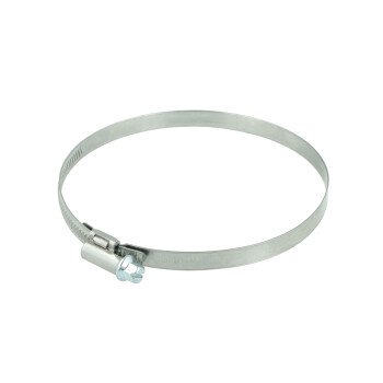 Pack of 5 Hose Clamps - Stainless Steel - 90-110mm