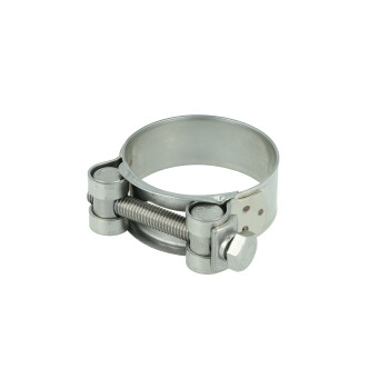 Premium Heavy Duty Clamp - Stainless Steel - 48-51mm