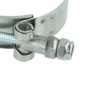 Premium T-bolt Clamp - Stainless Steel - 51-57mm