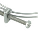 Double Wire Hose Clamp - Stainless Steel - 50-55mm