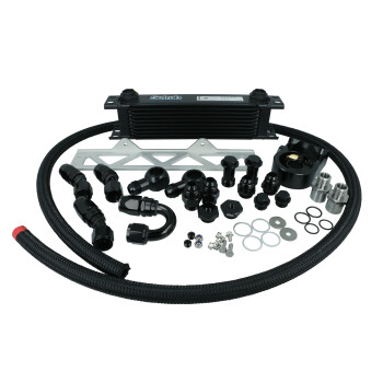 TurboZentrum Oil Cooler Upgrade Kit with Thermostat for Toyota Yaris GR