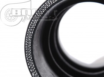 Silicone Reducer Elbow 90°, 102 - 80mm, black