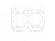 Cylinder Head Gasket Subaru OUTBACK 2.5i 16V / 100,00mm / 1,90mm | 338325R