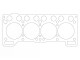 Cylinder head gasket (CUT RING) for Renault R9 1.4 / 77,50mm / 1,80mm | 330009R