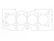 Cylinder Head Gasket for Citroen SAXO 1.6i 16V / 80,00mm / 1,30mm | 338010R
