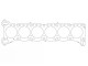 Cylinder Head Gasket Nissan SKYLINE GT-R 89-02 / 87,00mm / 1,30mm | 338144R