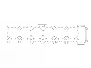 Cylinder head gasket (CUT RING) for BMW Z3 24V / 87,10mm...