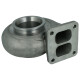 Precision Turbo turbine housing for 80 mm turbine wheel / 1.28 A/R / T4 Twinscroll ext. WG / V-Band