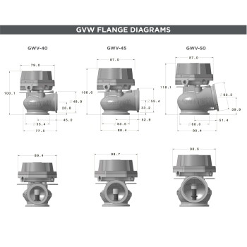 Garrett GVW-50 Vent Wastegate