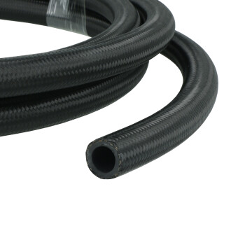 Hydraulic Hose Dash 6 - 6m - black Nylon