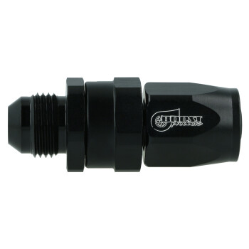 BOOST products Swivel Hose End 8 to Dash 8 male - satin black
