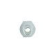 Screw-in Adapter ORB Dash 6 Male to Barb 10mm (3/8") - satin silver