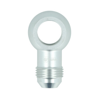 Adapter Dash 8 Male to Banjo 16,5mm - satin silver