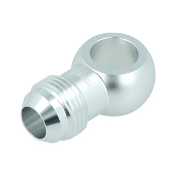 Adapter Dash 10 Male to Banjo 16,5mm - satin silver