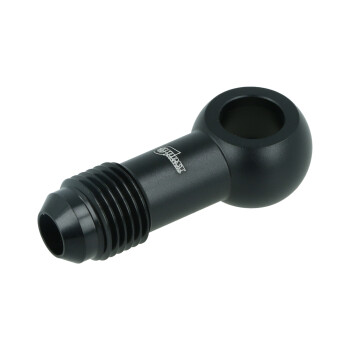 Adapter Dash 6 Male to Banjo 10,5mm - satin black