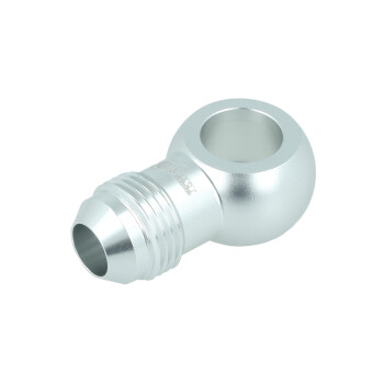 Adapter Dash 8 Male to Banjo 14,5mm - satin silver