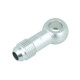 Adapter Dash 6 Male to Banjo 10,5mm - satin silver