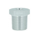 Screw-in Reducer NPT 1/8" Female to NPT 1/2" Male - satin silver